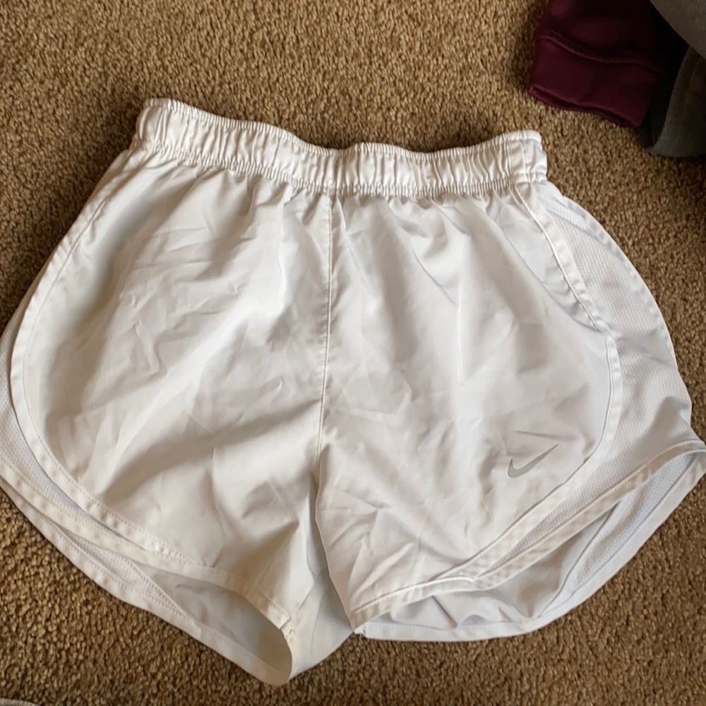 White athletic shorts